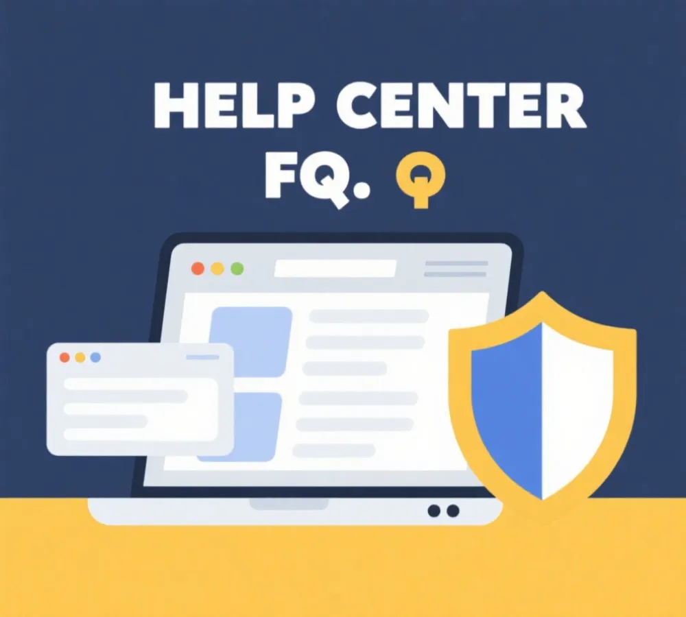 官方網址常見問題示意圖